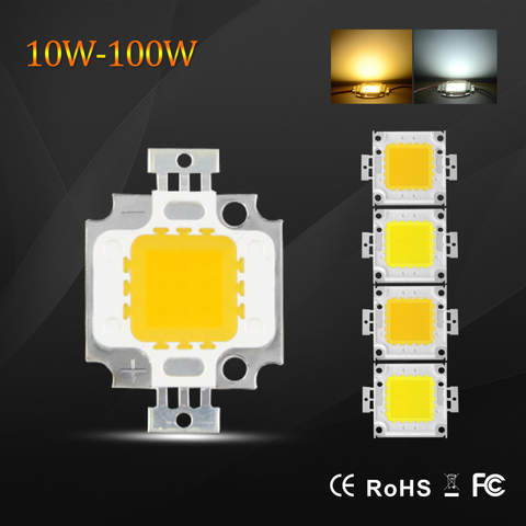 10W 20W 30W 50W 100W LED Integrated COB Chip Light Source IC High Power Lamp COB Led 30-32V 24*44 Epistar Led Spot Light ► Photo 1/6