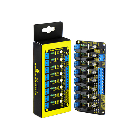 Free shiping!Keyestudio  Eight 8 Channel Solid-State Relay Module  for Arduino uno ► Photo 1/6