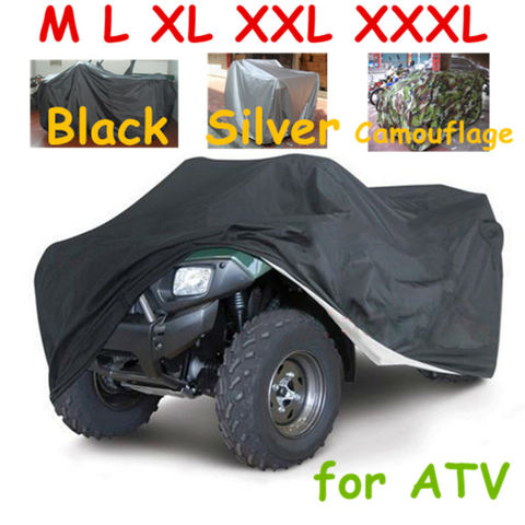 All size 3 colors Universal ATV Cover All Terrain Vehicle Beach motorcycle Protect Waterproof Anti-UV Dustproof  ATV Quad Cover ► Photo 1/6