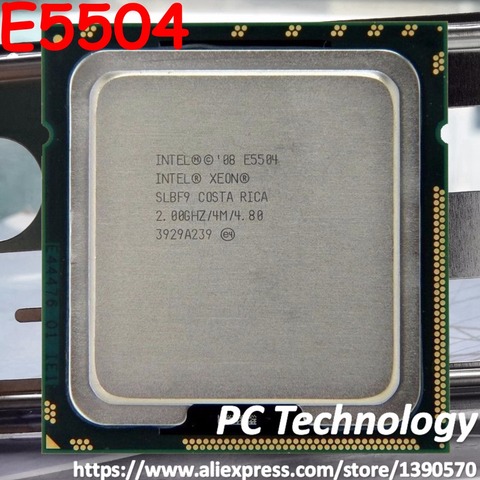 Original Intel Xeon CPU E5504 2,00GHz 4MB Quad Core SLBF9 LGA1366 desktop Processor free shipping ► Photo 1/1
