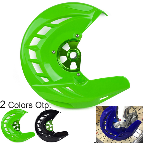 Front Brake Disc Guard Protector Cover For Kawasaki KX125 KX250 KX250F KX450F KLX450R KX 125 250 250F 450F KLX 450R KXF 250 450 ► Photo 1/6