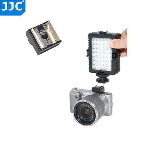 JJC MSA-6 Smart Accessory Terminal to standard Hot Shoe Flash Microphone Adapter For Sony NEX5 NEX 5N NEX C3 NEX 3 camera ► Photo 1/6