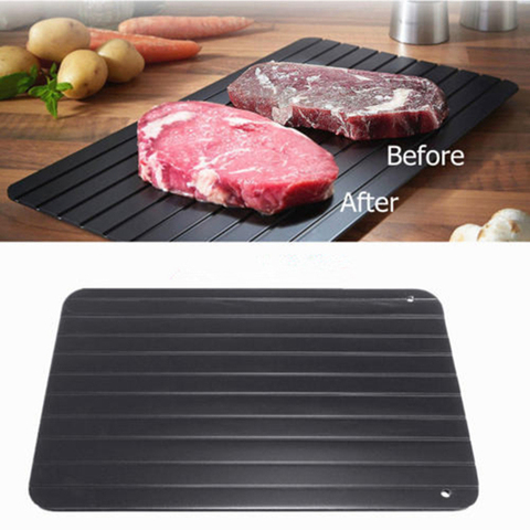 1Pc Fast Defrosting Tray Chopping Board Rapid Safety Thawing Tray Quick Thawing Plate For Frozen Food Meat Kitchen Gadget Tool ► Photo 1/6