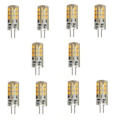 HRSOD 10 X G4 3W 24 SMD 2835 270 LM  2800-3500/6000-6500 K Warm White/Cool White Spot Lights Bi-pin Lights DC 12 V ► Photo 1/5