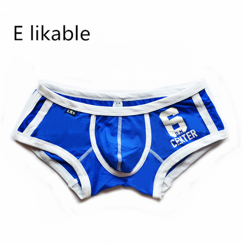E likable new Four Seasons letters printed cotton men's underwear comfortable breathable fashion sexy low-waist pants ► Photo 1/5