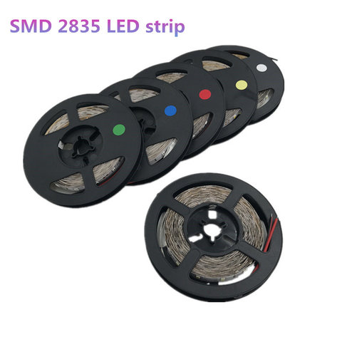 5M 300leds 2835SMD LED Strip High Brightness Nonwaterproof DC 12V 60leds/m Diode Tape Super Bright than 3528 LED Light Strip ► Photo 1/6