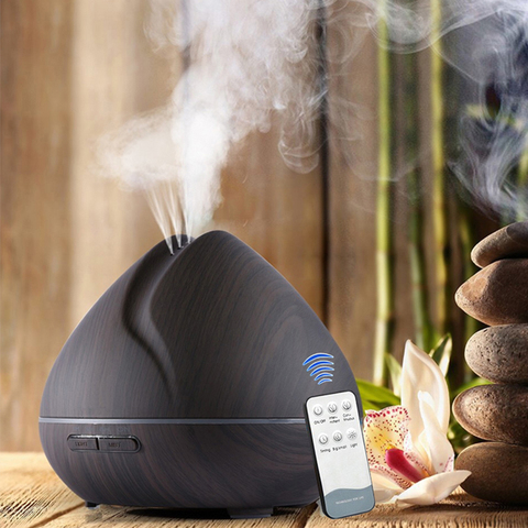 Aroma Diffuser Ultrasonic Essential Oil Diffuser with 7 LED Light Air Humidifier Mist  Maker Remote Control Aromatherapy Difusor ► Photo 1/6