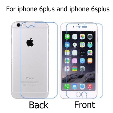 On sale! (front+back) HD clear glossy film For iphone 4 4G 4S 5 5g 5s 6 6s 7 8 plus X XS XR XS Max screen protector film guard ► Photo 1/5