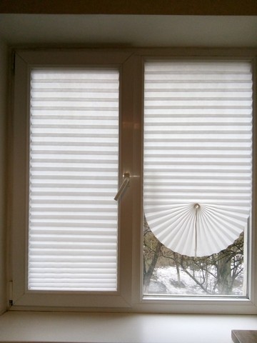 Easy Lift Cordless Pleated Light Blocking Shade Window Blinds Apartment Home Use Window Curtain Blackout ► Photo 1/5