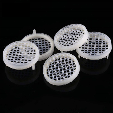 DLKKLB Beekeeping Tools 2pc Infertility Queen Cage Beekeeping King Cage Prisoners Plastic White King Prisoner Cage Bee Equipment ► Photo 1/6