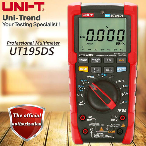 UNI-T UT195DS Industrial True RMS Digital Multimeter Flashlight / Low Pass Filter Test / LoZ Measurement ► Photo 1/1