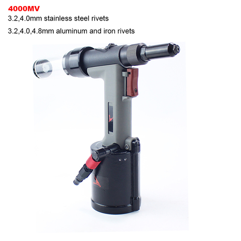 YOUSAILING High Quality Pneumatic Hydraulic Rivet Gun 3.2-4.8mm Vacuum Rivet Guns For Riveting 4.0mm Stainless Steel Rivets ► Photo 1/6