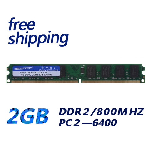 KEMBONA Desktop Memory DDR2 Ram 800Mhz 2GB longdimm Memoria Compatible with 667Mhz  Free Shipping ► Photo 1/2