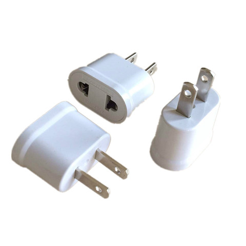 USA US Power Plug Adapter European Socket EU To US Plug Adapter Electric Charger Socket Japan China Americana AC Converter ► Photo 1/3