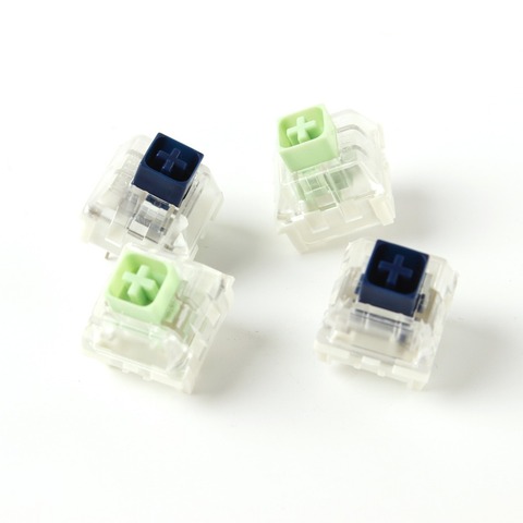 Wholesales Kailh Box Royal Navy Blue Jade Pink Crystal Box 3 pin Switches IP56 Water-proof Compatible Cherry MX Switches ► Photo 1/6