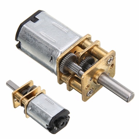 DC 6V 200RPM Reduction Gearbox Slow Speed Electric Gear Motor with Gearwheel DC Motors Model:N20 3mm Shaft Dia for Power Tool ► Photo 1/6