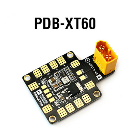 Matek Systems PDB Power Distribution Board XT60 W/ BEC 5V & 12V 2oz Copper For RC Helicopter FPV Quadcopter Muliticopter Drone ► Photo 1/6