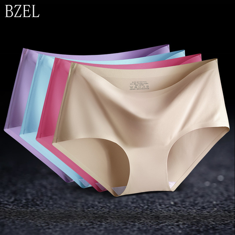 BZEL Wholesale Hot Seamless Panties Women's Panties Solid Female Underwear Women Sexy Panties Quality Women's Briefs Underpants ► Photo 1/6