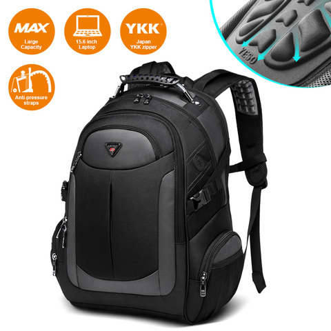 YESO Brand Laptop Backpack Men's Travel Bags 2022 Multifunction Rucksack Water Resistant Black Computer Backpacks For Teenager ► Photo 1/6