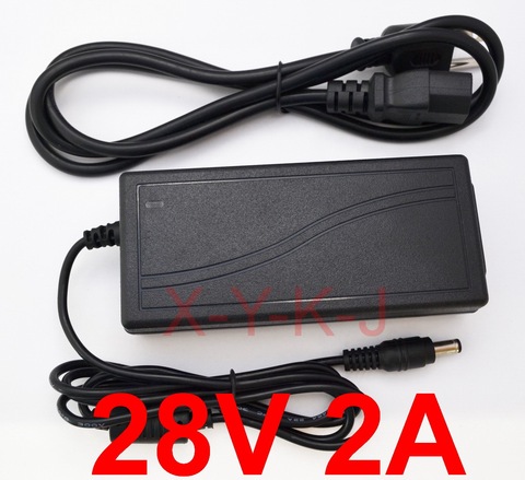 1PCS 28V 2A High quality AC DC Switching Power Supply for PMW280200 28V 2A OPI Studio LED Lamp Light GL900 Adapter Charger+Cable ► Photo 1/3