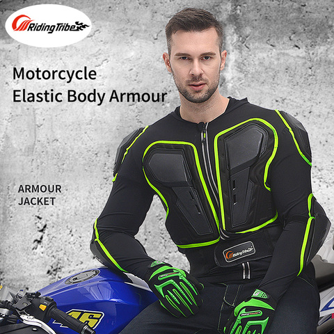Motorcycle Riding Protective Jacket Full Body Guard Armor Rider Biker Kneedpads Back Shoulder Chest Neck Brace Bandage Protector ► Photo 1/6
