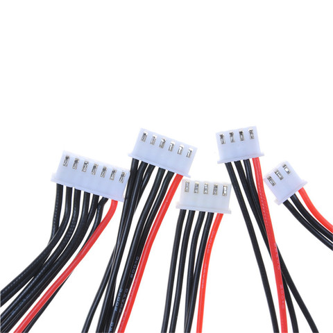 5pcs 2s 3s 4s 5s 6s Model Lithium Battery DIY B6 Balancing Charge Silicone Wire JST-XH JST XH Plug Adapter for RC FPV ► Photo 1/6