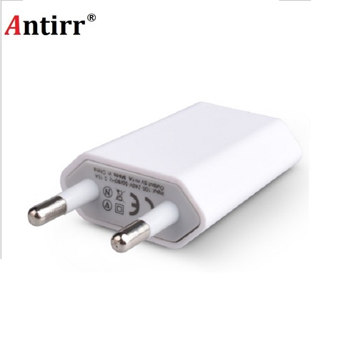 Hot Selling High Quality European EU Plug USB AC Travel Wall Charging Charger Power Adapter For Apple iPhone 6 6S 5 5S 4 4S 3GS ► Photo 1/2