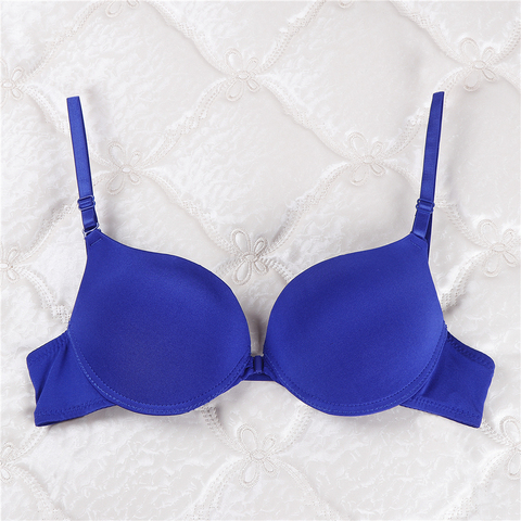 sexy bra push up lingerie plus size women underwear ABC cup solid color lenceria front button bralett seamless brasier mujer ► Photo 1/6
