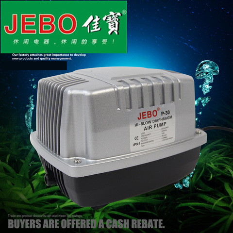 JEBO 10W Big Air Pump 220~240V For Aquarium Fish Tank With 8 Ways Air Splitter Control Valve High Quality P30 ► Photo 1/6