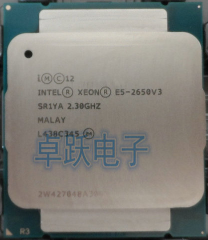 Original e5-2650 V3 e5-2650V3 e5 2650 V3 CPU Processor 22 nm 2.3GHZ ten-Core scrattered pieces free shipping ► Photo 1/1