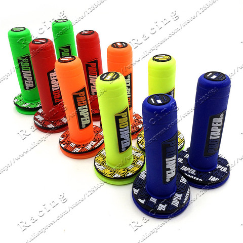 Colorful Handle MX Grip Pro Grip Fit To GEL GP Motorcycle Dirt Pit Bike Rubber Handlebar Grip For PRO TAPER Free Shipping ► Photo 1/6