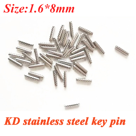 KD Flip key blade split pin stainless Steel with wave teeth ► Photo 1/3