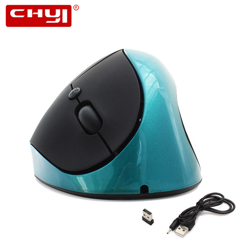 2.4G Wireless Vertical Mouse Rechargeable Ergonomic USB Cordless 1600DPI Optical Mause 5D Computer Gaming Mice for Laptop PC ► Photo 1/6
