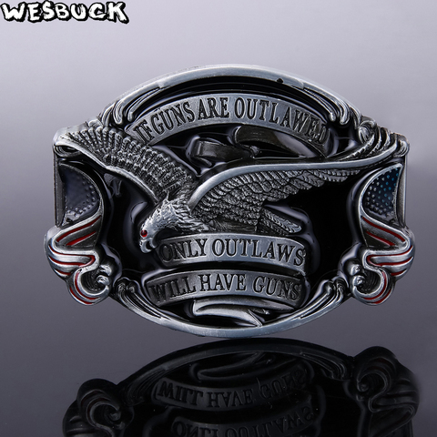 WesBuck Brand will have Eagle Belt Buckle Wholesale Custom Buckle For Belt Accessories ► Photo 1/3