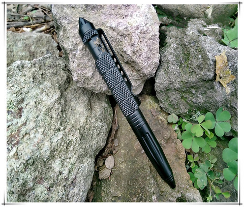 Self Defense black Personal Safety Protective Stinger Weapons Tactical Pen  ► Photo 1/1