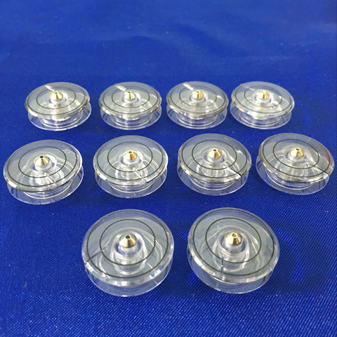 10PC Centaur Transparent clear bobbins  (312956-S)    AA7267 ► Photo 1/3