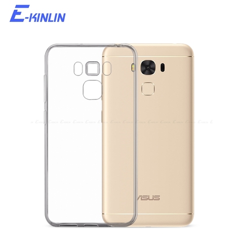 Silicone UltraThin Clear Soft Protective Cover For Asus ZenFone 3S Max 3 Zoom S ZC553KL ZC520TL ZE553KL ZC521TL TPU Back Case ► Photo 1/6