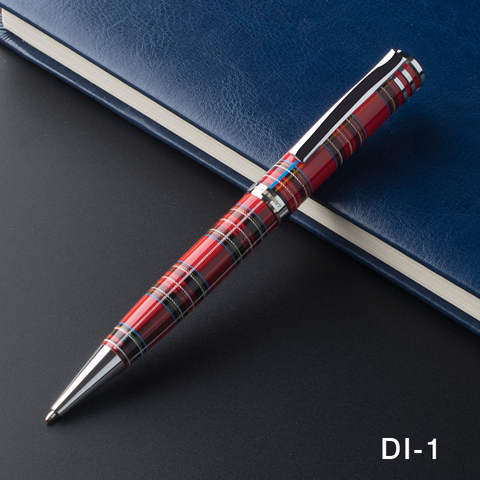 MONTE MOUNT  Black and White red  Chessboard  M Ballpoint Pen Luxury Pens with silvery Clip Office School Supplies ► Photo 1/3