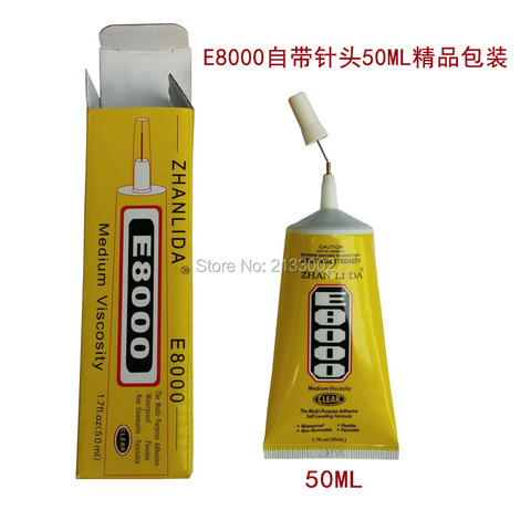 High Quality E8000 Glue 50ml Multipurpose Adhesive Epoxy Resin Diy Jewelry  Fix Touch Screen Glue - Price history & Review, AliExpress Seller - China  Stationery