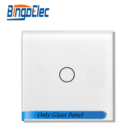 Bingeolec 47*47mm 1 Gang Small Glass ,Only Glass Panel. ► Photo 1/3