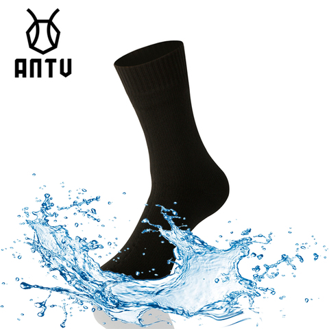 ANTU Waterproof Breathable Bamboo rayon Socks TRAIL-DRY For Hiking Hunting Skiing Fishing Seamless Outdoor Sports Unisex ► Photo 1/6