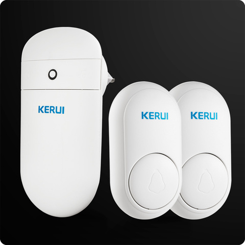 KERUI M518 Wireless doorbell home smart electronic remote control long distance no battery volume adjustment various songs ► Photo 1/6