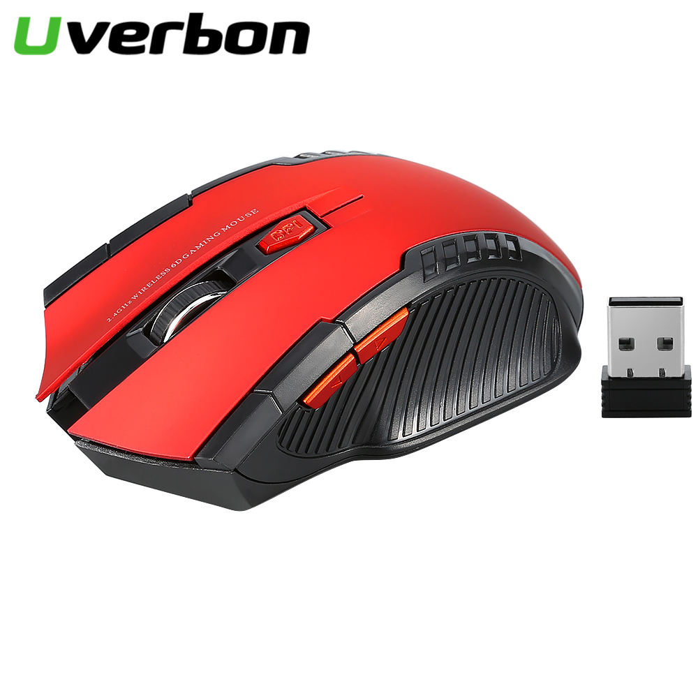 1200DPI 2.4Ghz Mini Wireless Optical Gaming Mouse Mice+USB Receiver For PC 