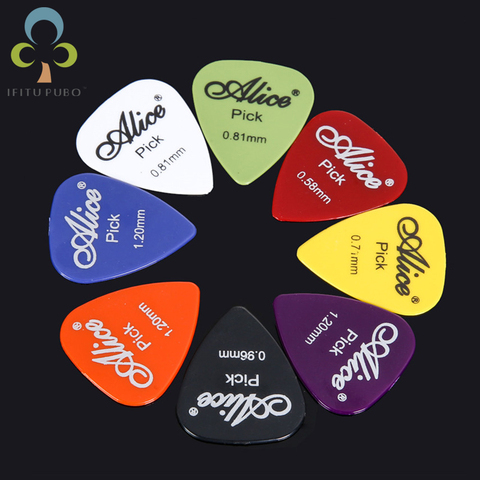 50pcs/lot guitar picks Alice acoustic electric guitar accessories musical instrument thickness 0.58-1.5 can choose Y14 GYH ► Photo 1/4
