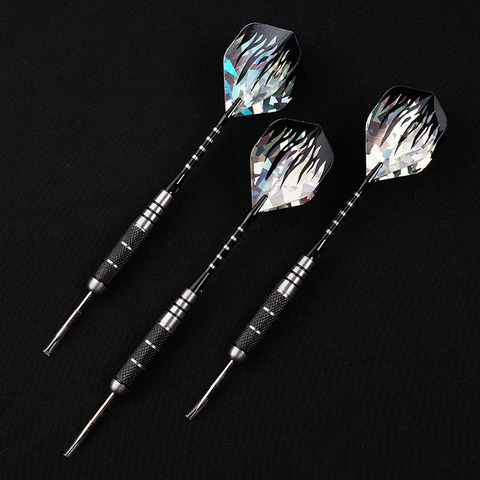 3pcs/Set Professional Tungsten Steel Needle Tip Dart With Dart Flights Sports
