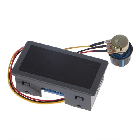 DC 6-30V 12V 24V 15A Max PWM Motor Speed Controller With Digital Display L15 ► Photo 1/6