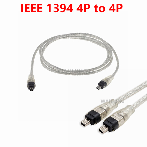 1.5M 4P 4 Pin to 4 Pin IEEE 1394 for iLink Adapter Cable 4Pin To Firewire Cable HY1351 ► Photo 1/4