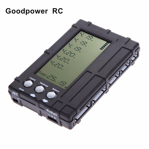 3 in 1 LCD RC Battery Discharger Balancer Meter Tester for 2-6S lipo Li-Fe battery battery voltage meter ► Photo 1/6