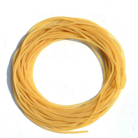 5m Solid Elastic Rubber Fishing Line Diameter 2mm Plain Elastic Fishing Rope Tied Reinforcement Group Strapping Fishing Gear ► Photo 1/6