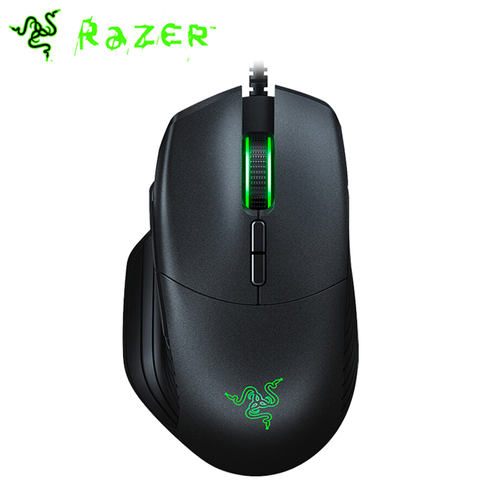 Razer Basilisk Wired Gaming Mouse 6400DPI/16000DPI RGB 5G Optical Sensor Removable DPI Clutch Scroll Resistance 8 Buttons Black ► Photo 1/6